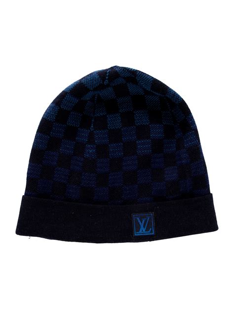 louis vuitton damier beanie.